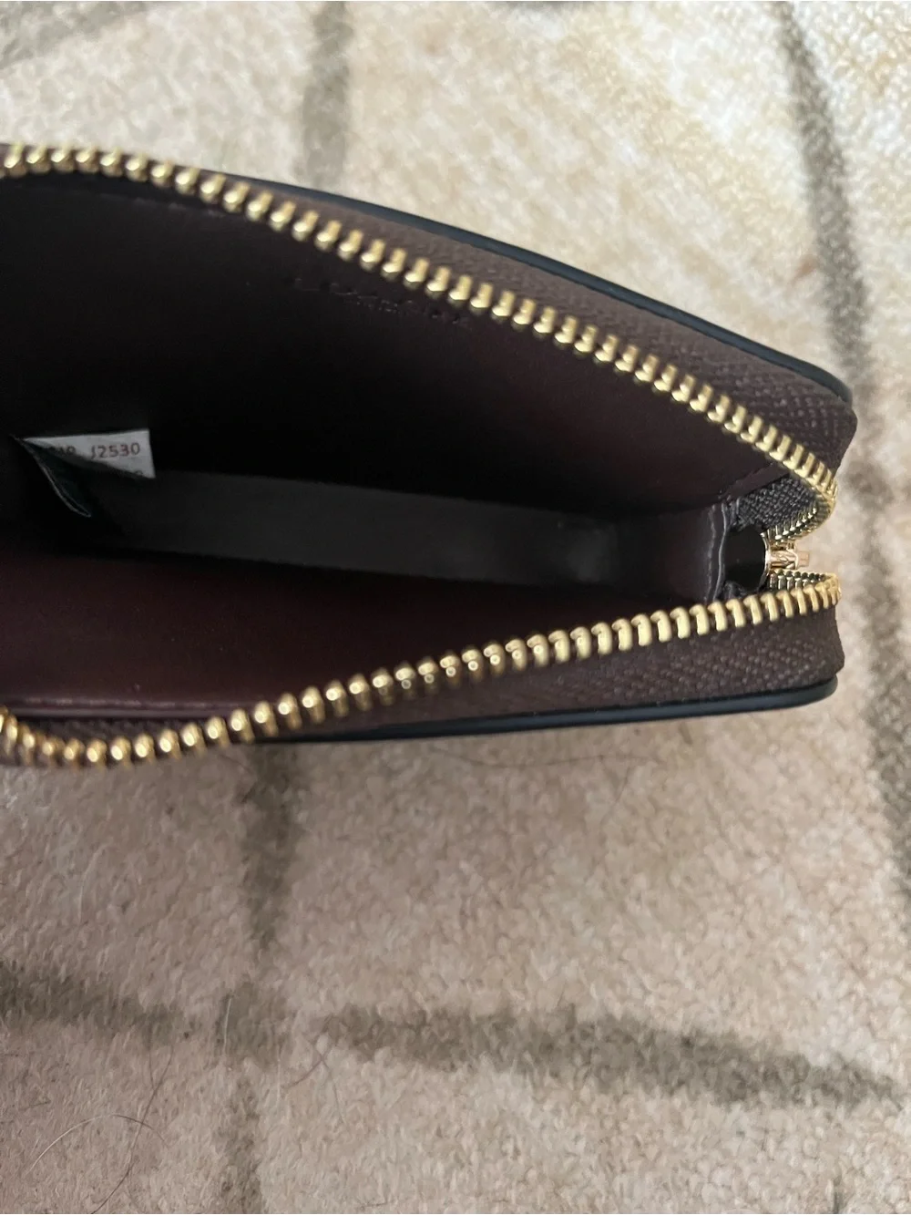 Suede Coach Purse Set - Picture 9 of 9